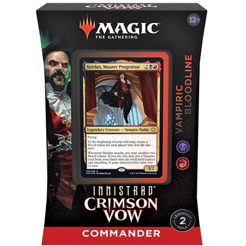 Commander deck - Vampiric Bloodline - Innistrad Crimson Vow - Magic The Gathering
